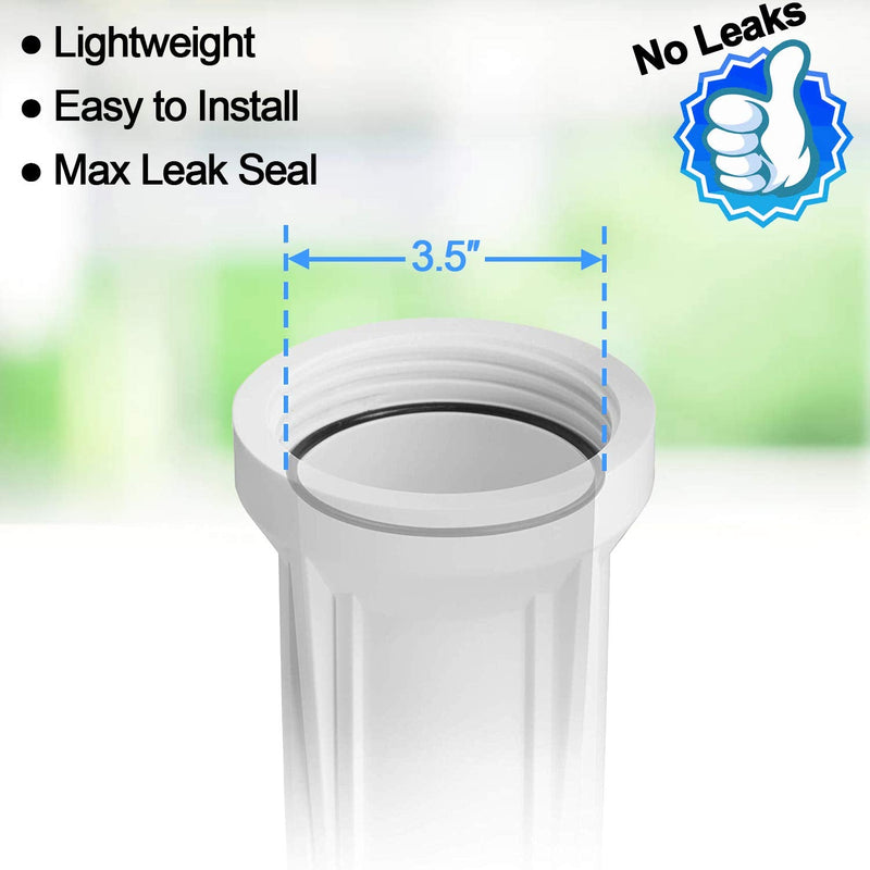 [Australia - AusPower] - ANCIRS 3 Pcs 3.5" O.D. Replacement O-Rings for 10" Reverse Osmosis Water Filter Housing 