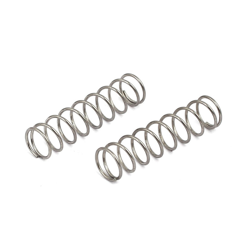 [Australia - AusPower] - uxcell Compression Spring,304 Stainless Steel,9mm OD,0.8mm Wire Size,35mm Free Length,Silver Tone,10Pcs 