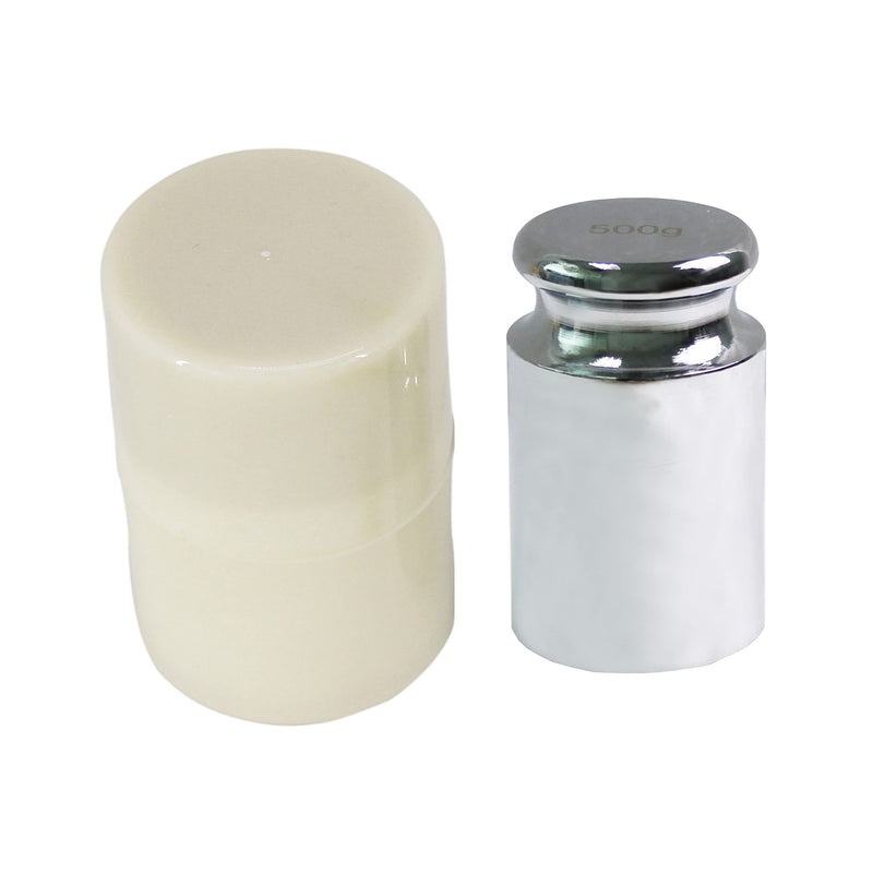 [Australia - AusPower] - HFS(R) Calibration Weight 500 Gram M2 Class Chrome Scale Balance Calibration Weight for Digital Scale, Pocket Scale 500g 
