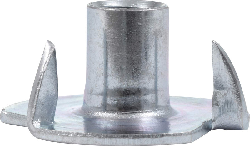 [Australia - AusPower] - Hillman 180295 Pronged Tee Nut, 10-32 , Pack of 100 , Zinc #10-32 