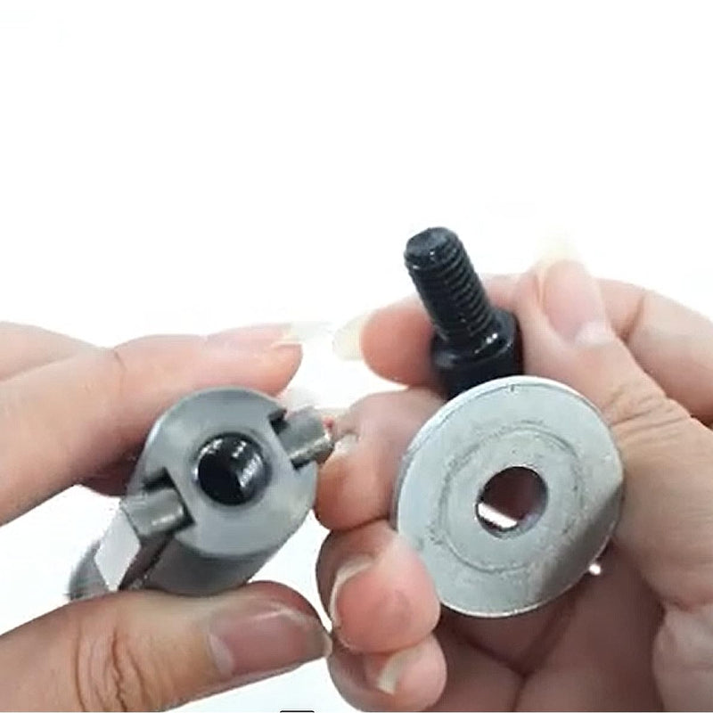[Australia - AusPower] - M14 Thread Satin Roller, Versatile Satin Roller, M14 Thread, Robust and Durable, Easy to Disassemble, Satin Roller, Mandrel Adapter, Grinding Attachment for Angle Grinder, Roller Grinding Machine 