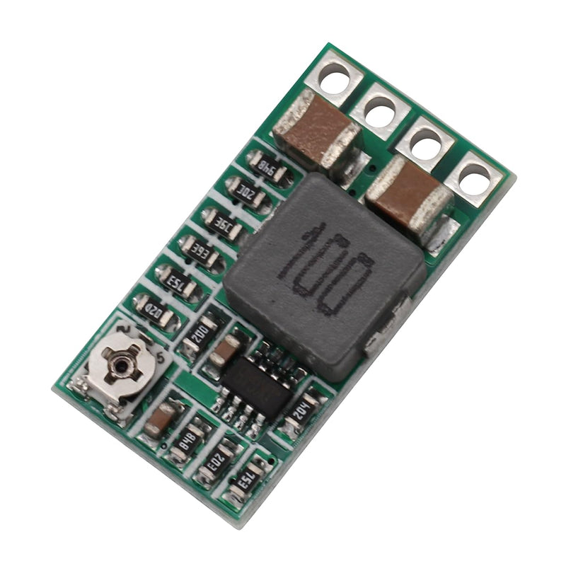 Mini Step-Down Power Supply Module Power Supply Adjustable Voltage Regulator DC-DC 4.0-20V, 12V 24V to 5V 3A Power Module (Pack of 5)