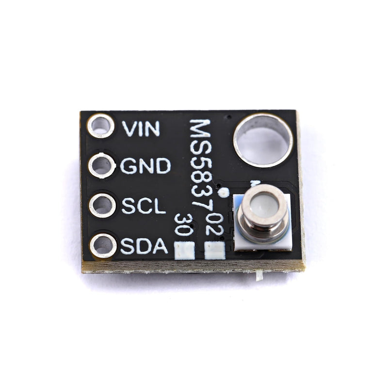 [Australia - AusPower] - Teyleten Robot GY-MS5837-02BA High Precision Gas Liquid Waterproof Pressure Sensor Module I2C 