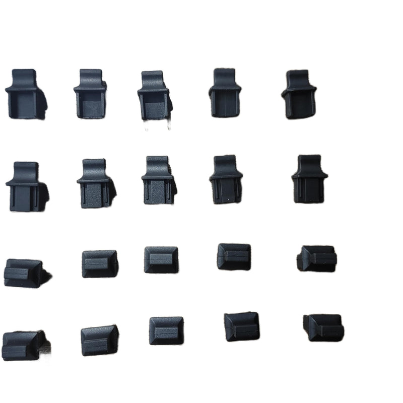 [Australia - AusPower] - 50Pcs Ethernet Dust Cover, Anti-Dust Cap for RJ45 Port, Dust Cap, RJ45 Dust Plugs - (Ethernet,LAN Port Protector/Blocker, Port Protector for Switch,Network Cards/Router,Media Converters) 50 