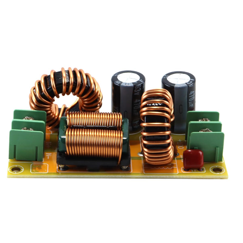 Qury 20A DC 50V Mains Filter Electromagnetic Interference Filter Vehicle Noise for Car (20A)