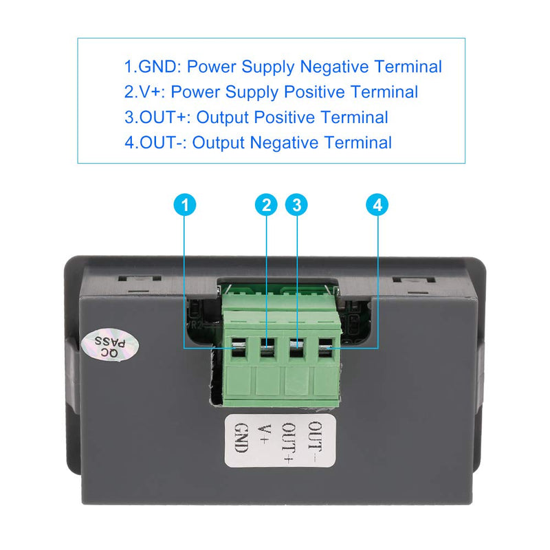 [Australia - AusPower] - 4-20mA Current Signal Generator High-Brightness Digital Tube DisplayDigital Analog Coarse/Fine Tuning Constant Current Output 
