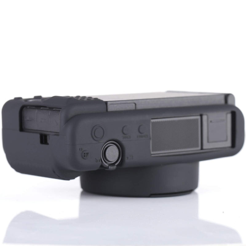 [Australia - AusPower] - Camera Case for Sony ZV-1, Sony ZV1 Camera Case Digital Camera Anti-Scratch Slim Fit Soft DSLR Camera Sleeve with ZV1 Screen Protector (Black) Black 