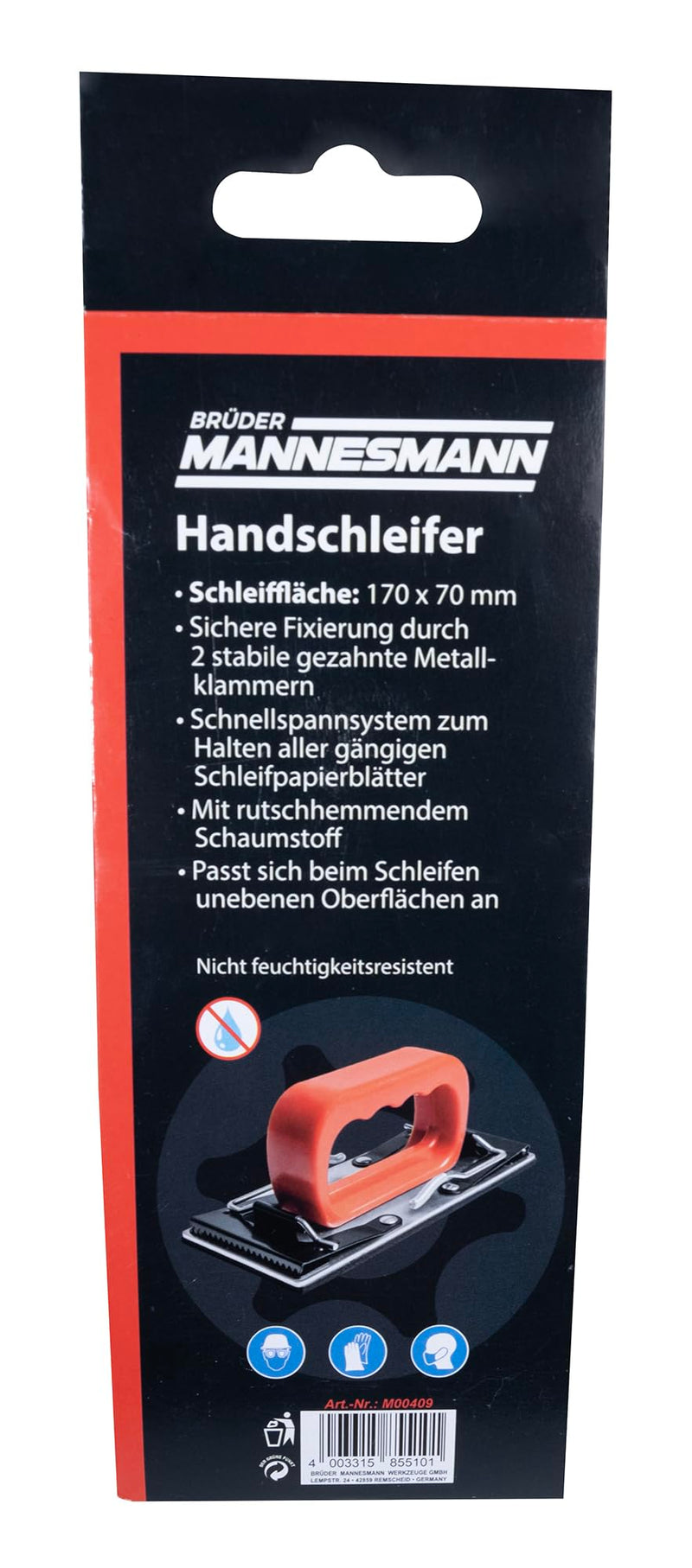 Brüder Mannesmann Hand Sander | M00409