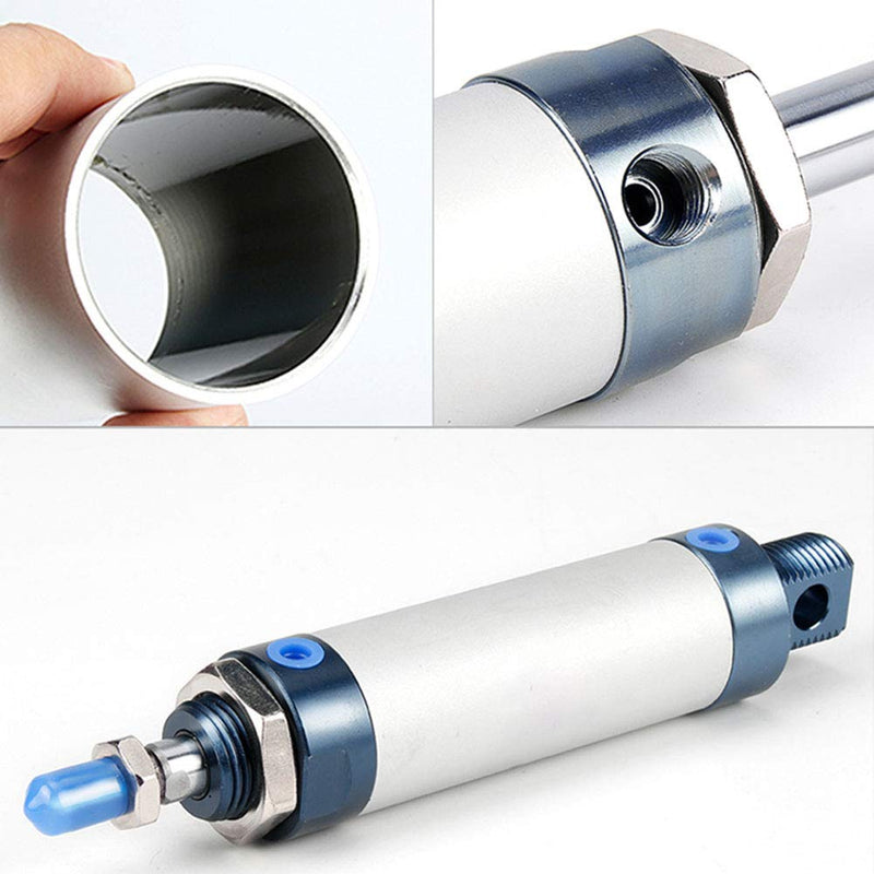 [Australia - AusPower] - Beduan Pneumatic Mini Air Cylinder MAL 25 x 100 Screwed Piston Rod Dual Action 25mm Bore 100mm Stroke 