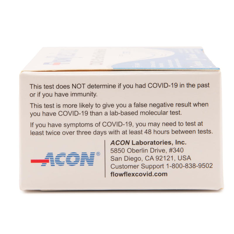 [Australia - AusPower] - Flowflex® Plus COVID-19 and Flu A/B Home Test - (1 Package 2 Tests) Flu A&B 3-in-1 Antigen Rapid Test, Results in 15 Minutes, FDA Authorized. Non-invasive Nasal Swab, Easy to Use with No Discomfort. 1 Pack, 2 Tests 