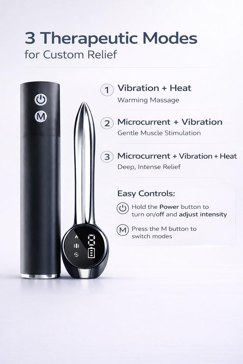 Heated Muscle Scraper Tool, Fascia Release Full Body Contouring Machine, Muscle Scraper Tool Features Modes: Vibration, Heat Therapy and Microcurrent, Fascia Instant Muscle Relaxation Soreness Relief