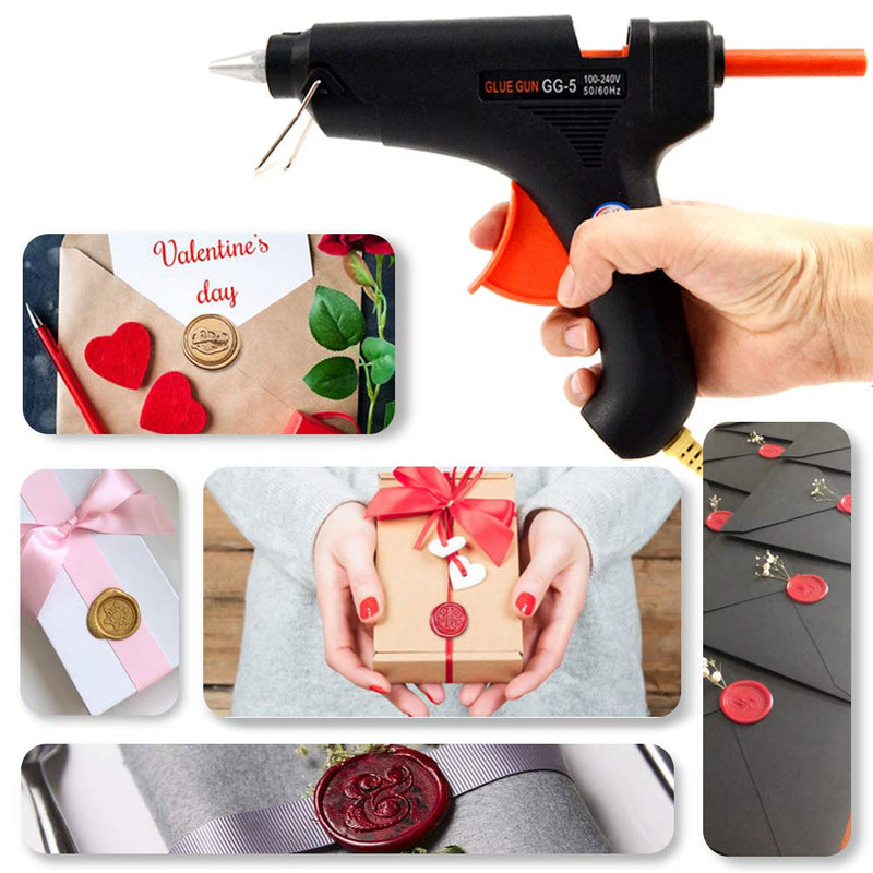 [Australia - AusPower] - Sealing Wax Hot Melting Glue Gun (100W), Standard Size for the Diameter 4 inch sticks 
