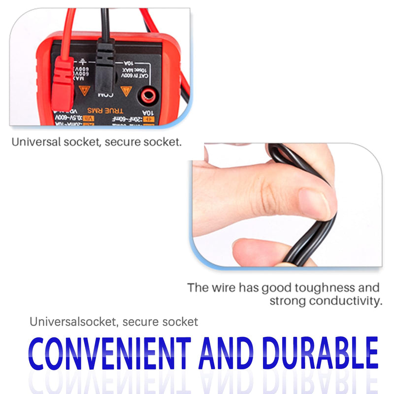 [Australia - AusPower] - Sharp Universal Multimeter Test Lead, 1000V 15A Test Leads 