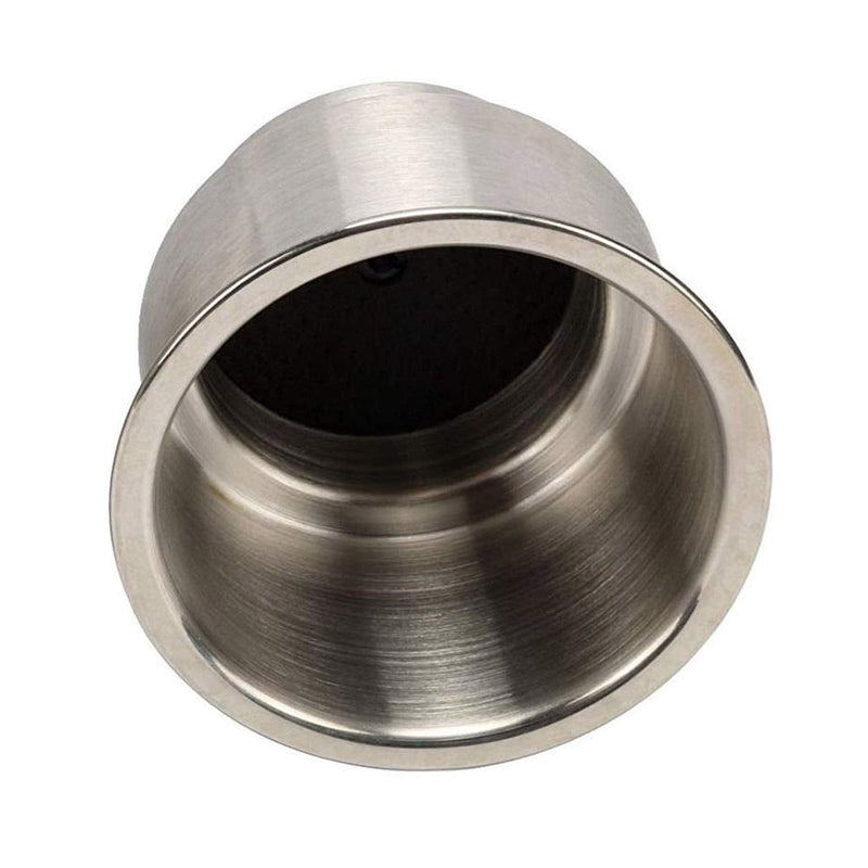 Amarine Made 5pcs Stainless Steel Cup Drink Holder with Drain Marine Boat Rv Camper