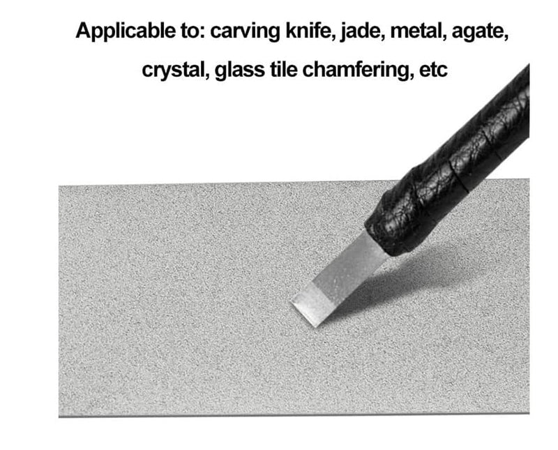 Diamond Grinding Plate 150 Grit, Rectangle Diamond Whetstone, Thin Grinding Stones, Outdoor Kitchen Grinding Tool (150) 150 mesh
