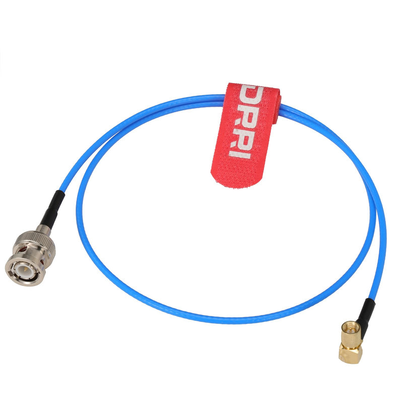 DRRI BNC Male to 10-32 UNF Microdot Male Acceleration Sensor Vibration Sensor Test Cable (RA BNC-M5, 2M / 79inch) RA BNC-M5