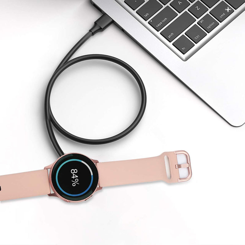 [Australia - AusPower] - 1 Pack Compatible with Samsung Watch Charger,Galaxy Watch 6/5/4 Charger Cable Dock USB Replacement for Samsung Galaxy Watch 6/6 Classic/5/5 Pro/4/4 Classic/3/Active 2/Active 1 Pack 