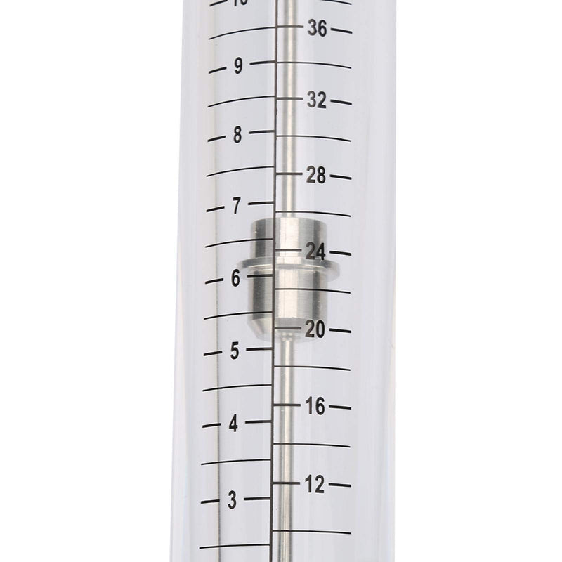 [Australia - AusPower] - G3/4inch Female Water Liquid Flowmeter,1-10GPM Tube Cylindrical Panel Type Meter,LZM-20G Flowmeter Instrument 