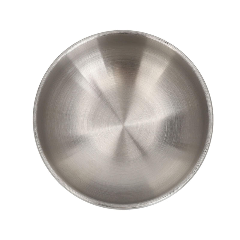 [Australia - AusPower] - Agatige Facial Mask Mixing Bowl, 304 Stainless Steel Portable Esthetician Bowls Gauze Dressings Jar with Lid for Kitchen Beauty Salon Hospital 