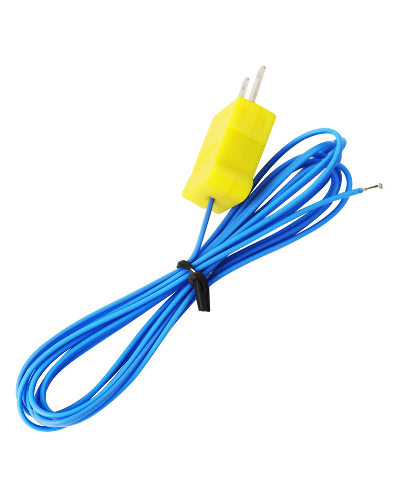 [Australia - AusPower] - K-Type Thermocouple Probe Replace for 80PK-1, Compatible with Fluke 80pk-1 Bead Probe K-Type Temperature Measuring, 1.5-Meter Long 