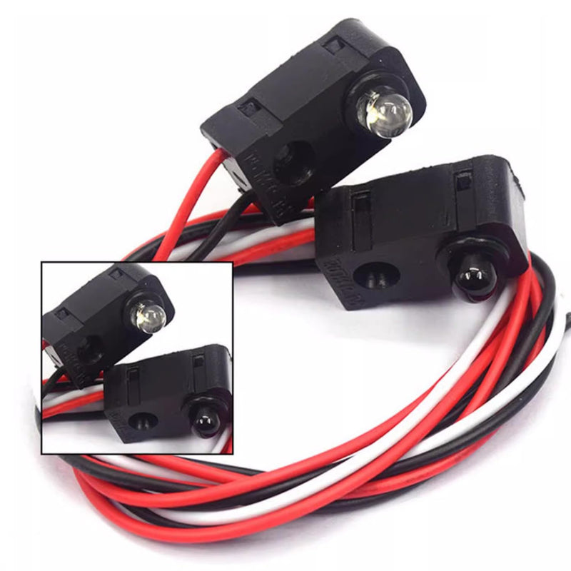 [Australia - AusPower] - IR Break Beam Sensor 3MM LEDs Counting Module Split Through-Beam Photoelectric Switch (50cm Projection Distance) 50cm Projection Distance 
