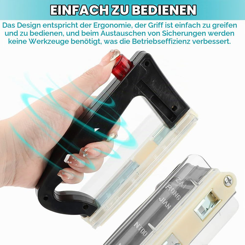 Attachment handle for NH fuses, 500 V insulation voltage | Universal flame retardant N-H handle, compatible NT00 NT1 NT2 NT3 NT4