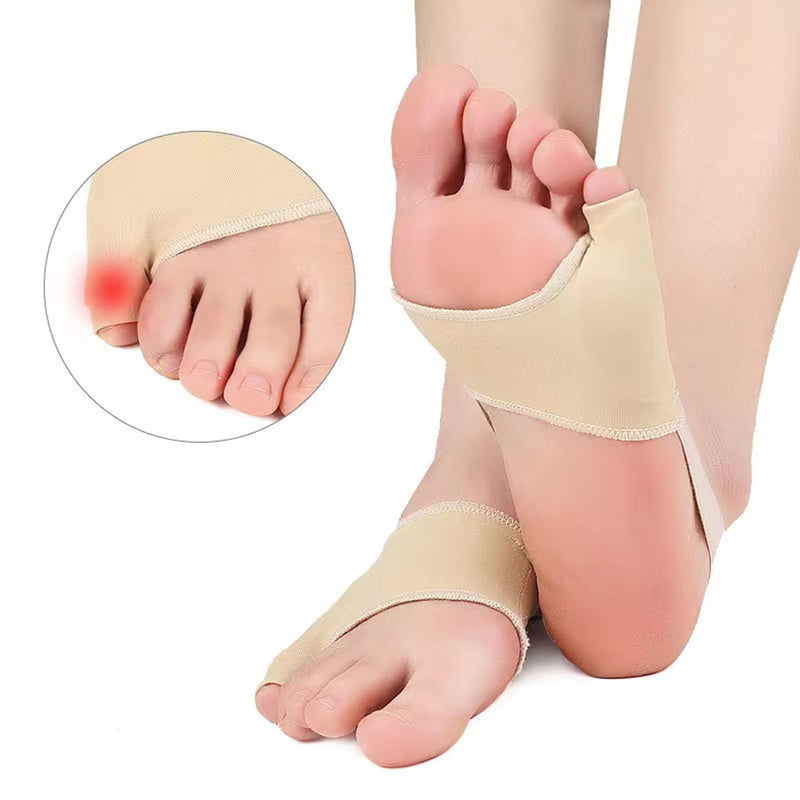 [Australia - AusPower] - Bunion Corrector Pain Relief Orthopedic Medical Grade Toe Straightener - Pinky Toe Splint for Men & Women, Little Toe Separator for Overlapping Toes, Comfortable Splint & Gel Pads (1 Pair, Large) 
