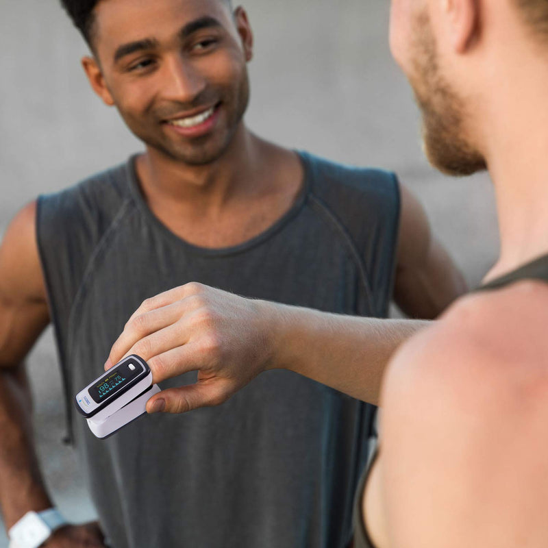 [Australia - AusPower] - Innovo Deluxe iP900AP Fingertip Pulse Oximeter Blood Oxygen Saturation Monitor with Alarm, Plethysmograph and Perfusion Index 