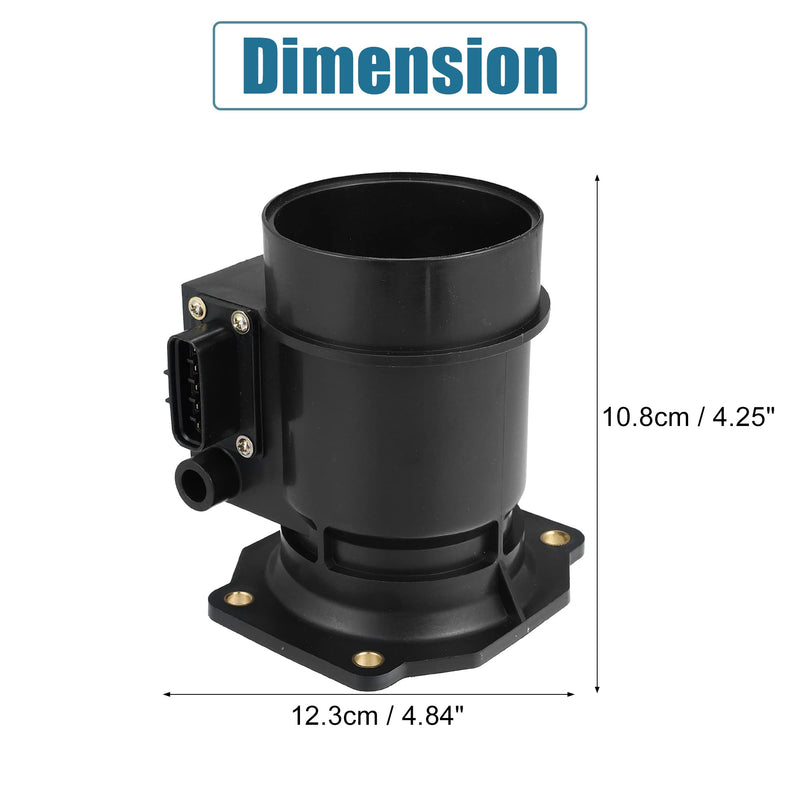 X AUTOHAUX Car Mass Air Flow Sensor Meter No.22680-AA160 for Subaru Forester Impreza Legacy Outback