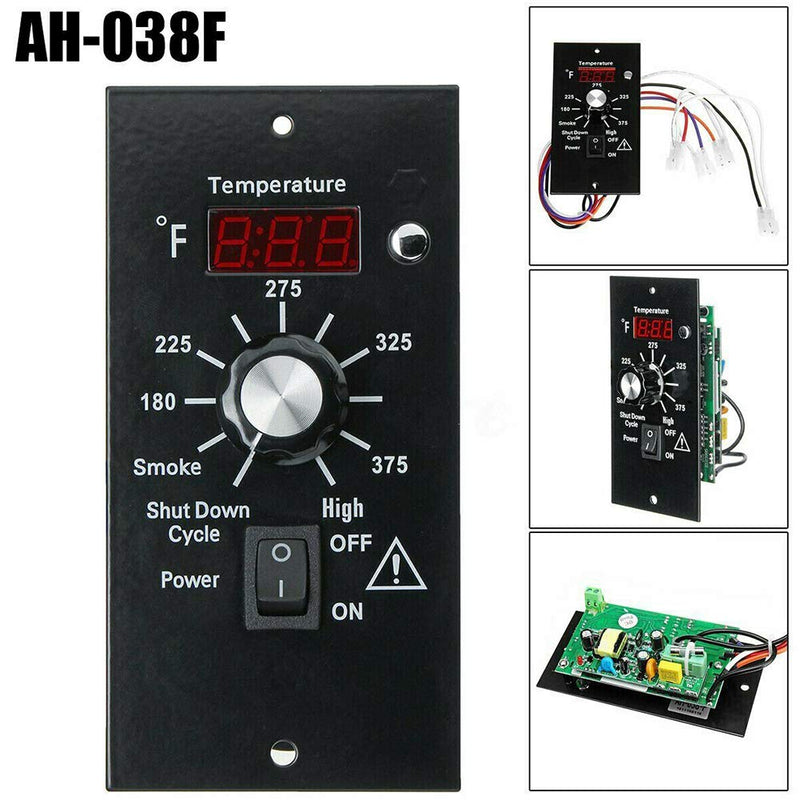 [Australia - AusPower] - Digital Thermostat Controller, LED Display Temperature Control Panel Barbecue Grill Replacement Part, Replacement Thermostat Kit Parts Digital Pro Controller for All Traeger AH-038-F 