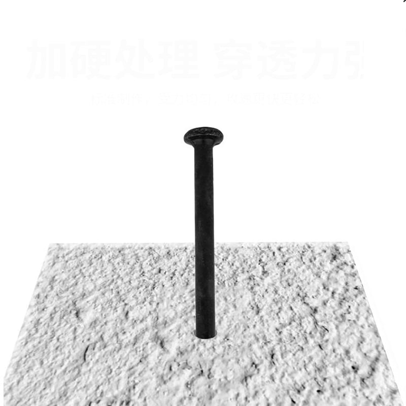 [Australia - AusPower] - 50pcs Hardware Nails 0.79 inch Length,Carbon Steel Point Tip Wall Cement Masonry Nail,Woodworking Nails,Concrete Nails,Black 20 mm 0.79 Inch / 20mm 