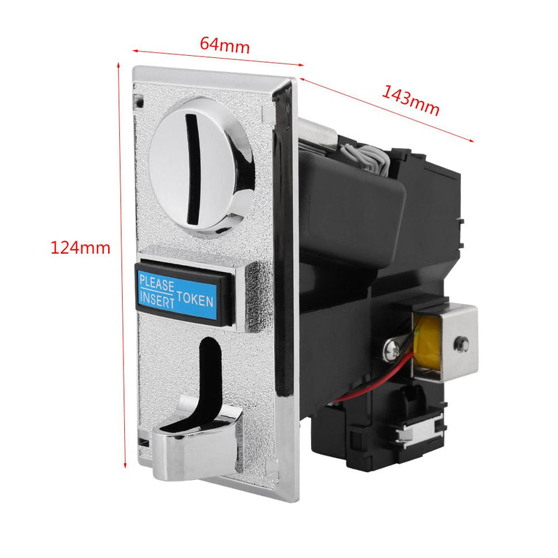 [Australia - AusPower] - Vending Machine Acceptor Slot for Gaming - Universal Multi Selector Slot Compatible with Prize and Redemption Machines 