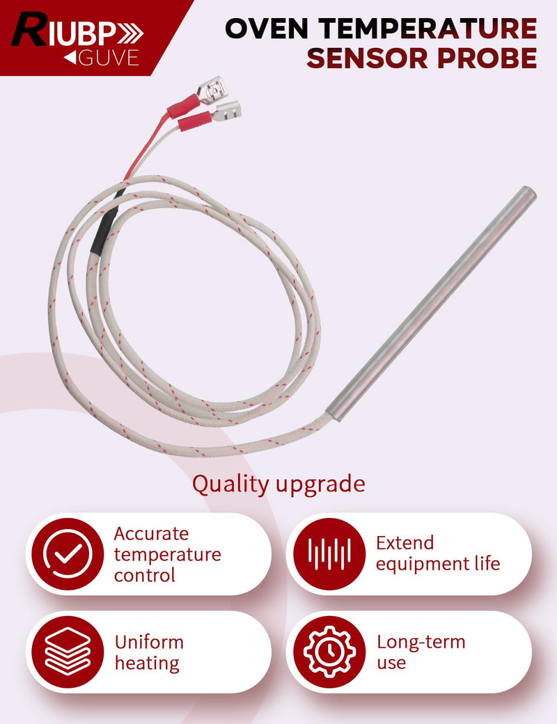 [Australia - AusPower] - Temperature Sensor Probe Fit for Commercial Ovens, Such as Samsung and LG Series Ovens, Vulcan Hart Model Replace 353589-1 00-353589-00001 44-1235 