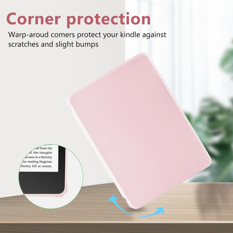 [Australia - AusPower] - TaIYanG Case for 6" All-New Kindle (11th Generation 2022 Release), Lightweight Slim Smart PU Leather Cover for 6 inch Kindle 2022 e-Reader (Not Fit Paperwhite 11th Gen 2021) Pink 
