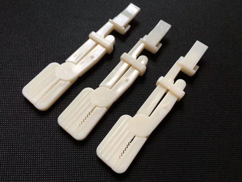 [Australia - AusPower] - 10Pcs New Plastic Snap X-Ray Film Radiograph Holder Clip (White) 