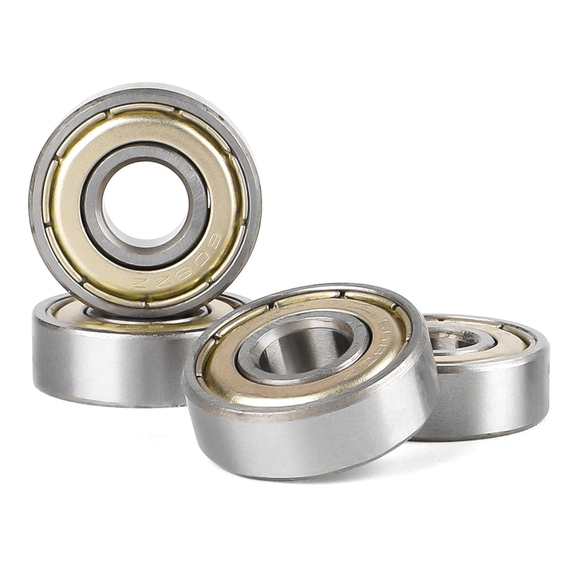 [Australia - AusPower] - Pack of 20) 608 ZZ Skateboard Bearings, Double Shielded,8x22x7 Miniature Ball Bearings 