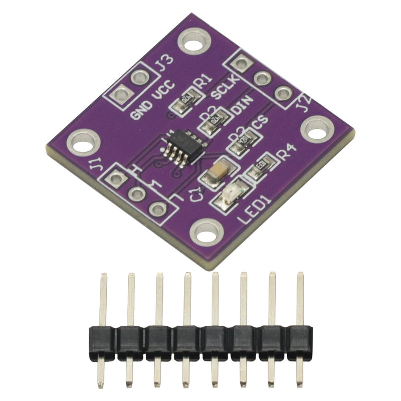 [Australia - AusPower] - 2.7V-5.5V TPL0501 Digital Potentiometer Module 100K Adjustable SPI Port Adjustment Bridge Balance Sensor 