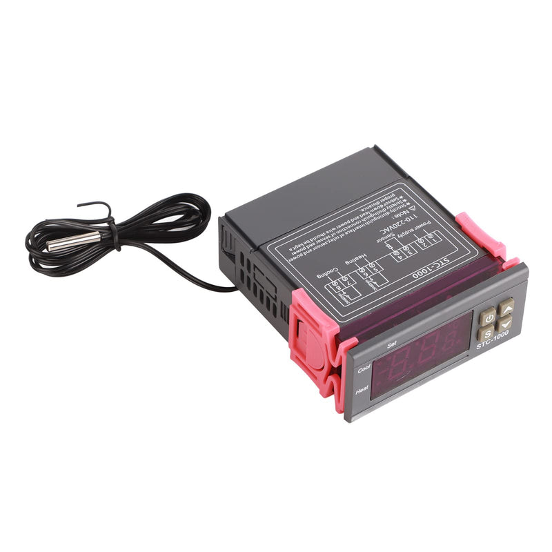 [Australia - AusPower] - Digital Humidity Controller, Thermostat Controller, 110 V to 220 V, 10 A, 0 to 99% Humidity, Microcomputer, Hatching Machine, Control Switch, Temperature Humidity Regulator for Greenhouse, Aquariums 