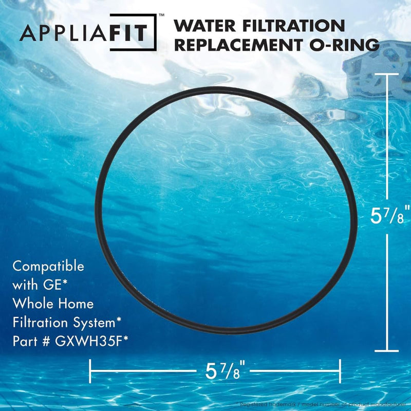 [Australia - AusPower] - O-Rings Compatible with GE HHRING for Whole Home Filtration Models GXWH30C, GXWH35F, GXWH38F, GXWH38S, GXWH40L, WS03X10039, FXHSC, FXHTC (3-Pack) 