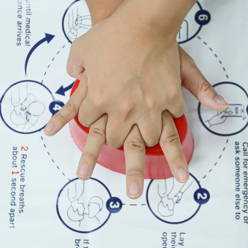 [Australia - AusPower] - CPR Saver Training Kit?Hands Only CPR Trainer for First Aid Instructors, Nursing Students, and Medical Professionals 