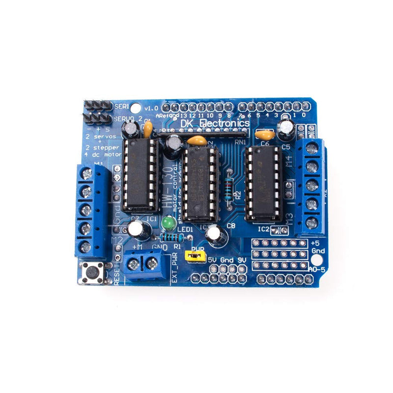 L293D Motor Driver Shield Stepper Motor Driver for Arduino Duemilanove Mega UNO R3 AVR ATMEL