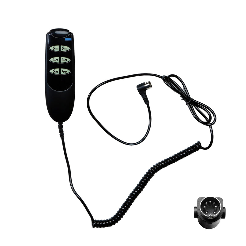 [Australia - AusPower] - 6 Button 7 Pin Remote Hand Control Handset for Electric Hospital Beds Models 15033 and 15235 