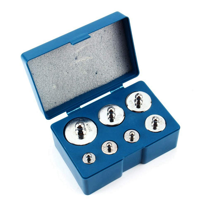 Calibration Weights Set Precision Weight 10G to 200G with Tweezers for Digital Scale, Jewelry Scale