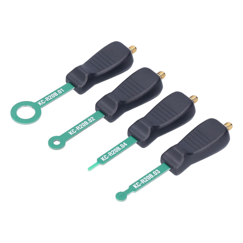[Australia - AusPower] - Kadimendium 4Pcs Near Field Probe EMI EMC Pre Certified Magnetic Field Test Tool Magnetic Field Probes Set 30MHz‑3GHz KCR20B Magnetic Field Antenna 