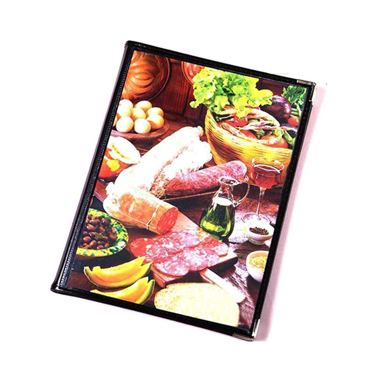 [Australia - AusPower] - Restaurant Menu Covers Cafe Bar Menu Holders Fold Book Style Fits A4 Size Paper (4 Page 8 View) 