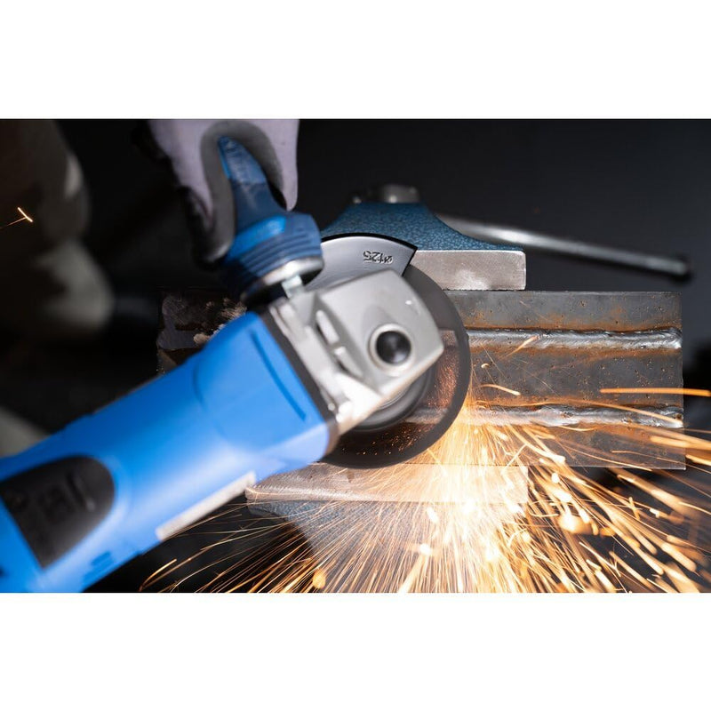 PFERD Tools CC-GRIND VIEW - 10x CC-GRIND VIEW Sanding Discs 125 x 22.23 mm Special Line SGP Steelox for Steel/Stainless Steel 64196126 - High Performance Sanding Disc for Aggressive Grinding