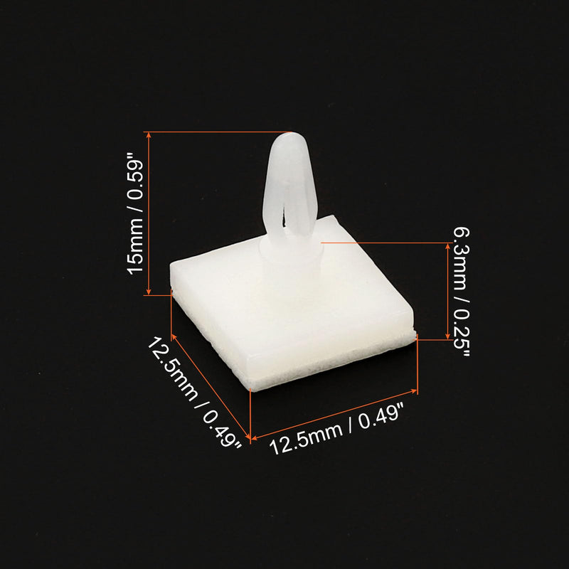 [Australia - AusPower] - PATIKIL Sticky PCB Spacer, 24 Pcs Adhesive Standoffs 0.25" Supporting Height Adhesive Insulated Standoffs for PCB PC Board Support, White 0.25" 