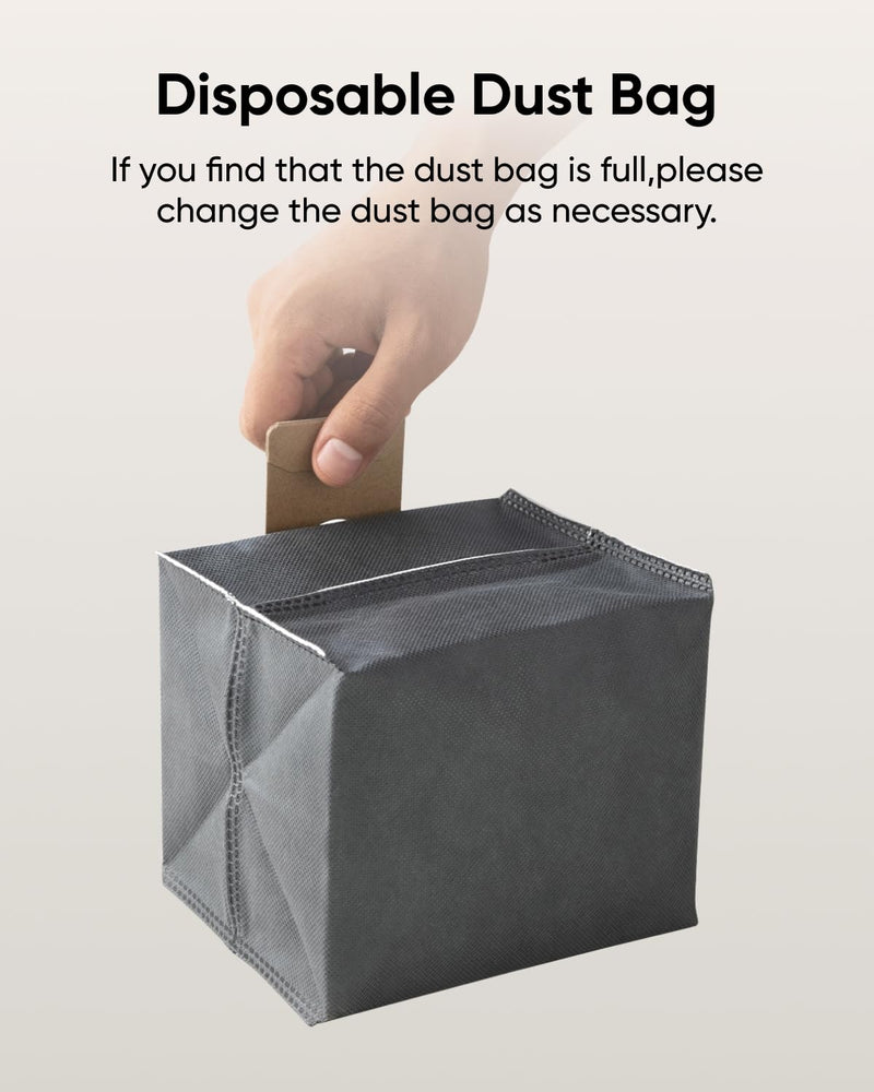 eufy Accessory-6-Pack Large Capacity Dust Bags Compatible with eufy X10 Pro Omni