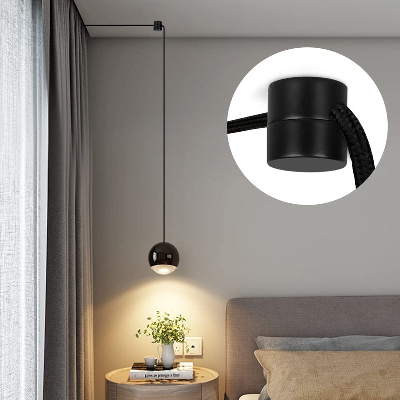 [Australia - AusPower] - 3 Pack Metal Swag Hooks for Ceiling Hanging Lights, Pendant Light Hook for Ceiling Lamp, Black Ceiling Hooks, DIY Lamp Hanging Electric Wire Cable Cord Chandelier Fixture Hardware Wall Hook 3 Pack 