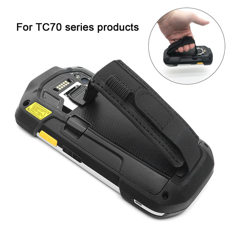 7pcs Handstrap Replacement for Zebra Symbol TC70 TC70X TC72 TC75 TC75X TC77 Barcode Scanner Handheld Mobile Computer, Wear-Resistant Hand Strap 7pcs